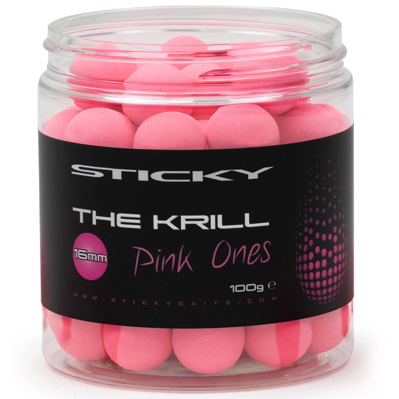 Sticky Baits The Krill Pink Ones Pop Ups 16mm